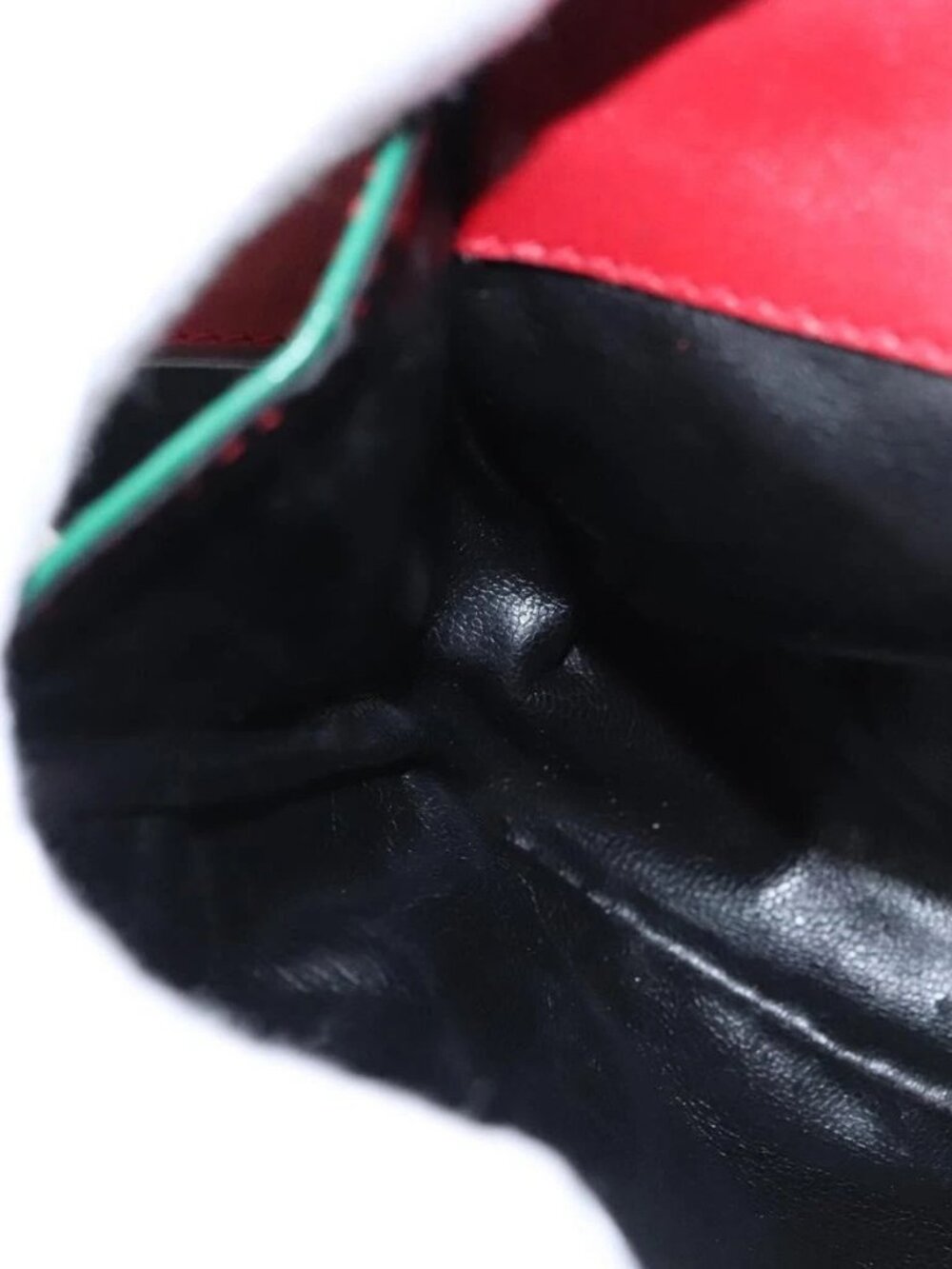 Salvatore Ferragamo Gancini Waist bag Leather Red Auth 115429 - Picture 11 of 16